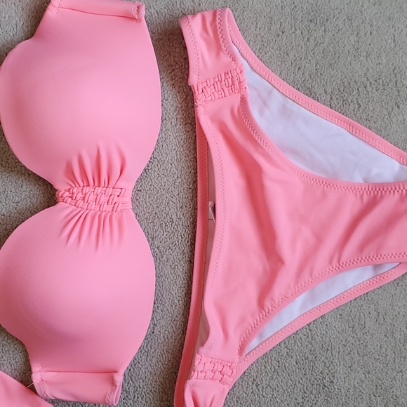 Pink/Coral Bikini - Picture 2 of 5